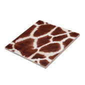 Giraffe Pattern Animal Print Tegeltje (Zijkant)