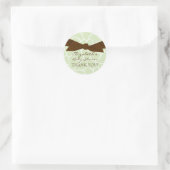 Giraffe Pattern Baby shower Stickers (Tas)