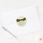Giraffe Pattern Baby shower Stickers (Envelop)
