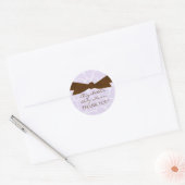 Giraffe Pattern Baby shower Stickers (Envelop)