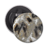 GIRAFFE PATTERN BUTTON FLESOPENER (Voorkant)