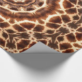 Giraffe Pattern_ Cadeaupapier (Hoek)