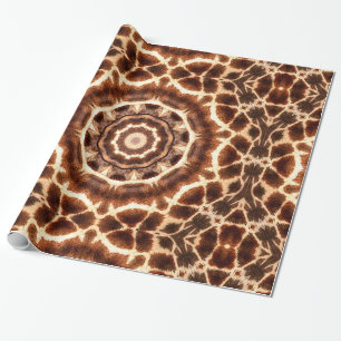 Giraffe Pattern_ Cadeaupapier