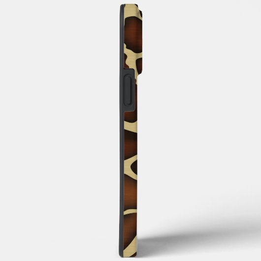 Giraffe Pattern Hoesje-Mate iPhone Case (Achterkant / Rechts)