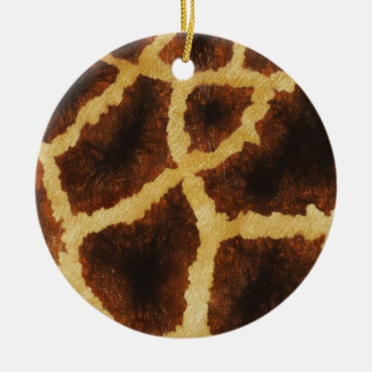 Giraffe Pattern Ornament (Voorkant)