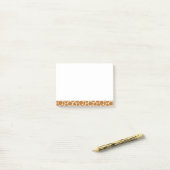 Giraffe Pattern Post-it Notes (Op bureau)