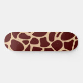 Giraffe Pattern Skateboard (Horizontaal)