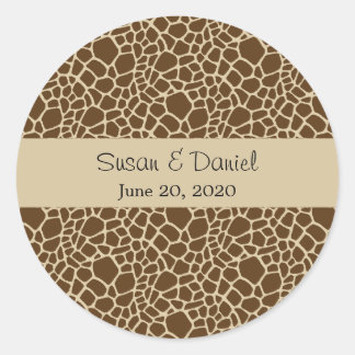 Giraffe Pattern Sticker
