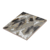 GIRAFFE PATTERN TEGELTJE (Zijkant)