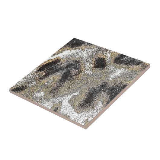 GIRAFFE PATTERN TEGELTJE (Zijkant)