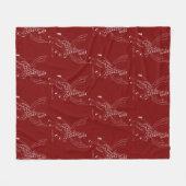 Giraffe + pegasus = Giraffsus Fleece Deken (Voorkant (Horizontaal))