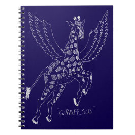 Giraffe + pegasus = Giraffsus Notitieboek