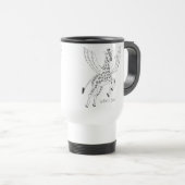 Giraffe + pegasus = Giraffsus Reisbeker (Voorkant rechts)