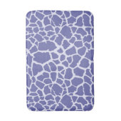 Giraffe Periwinkle Print Badmat (Voorkant Verticaal)