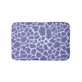 Giraffe Periwinkle Print Badmat (Voorkant)