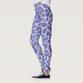 Giraffe Periwinkle Print Leggings (Links)