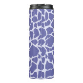 Giraffe Periwinkle Print Thermosbeker (Achterkant)