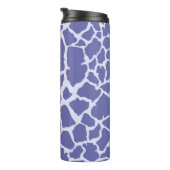 Giraffe Periwinkle Print Thermosbeker (Geroteerd rechts)