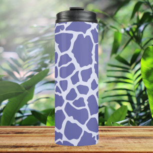 Giraffe Periwinkle Print Thermosbeker