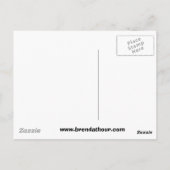 Giraffe Permanent Briefkaart (Achterkant)