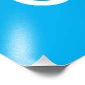 Giraffe personaliseren ABC: Letter G - Jouw namen Foto Afdruk (Hoek)