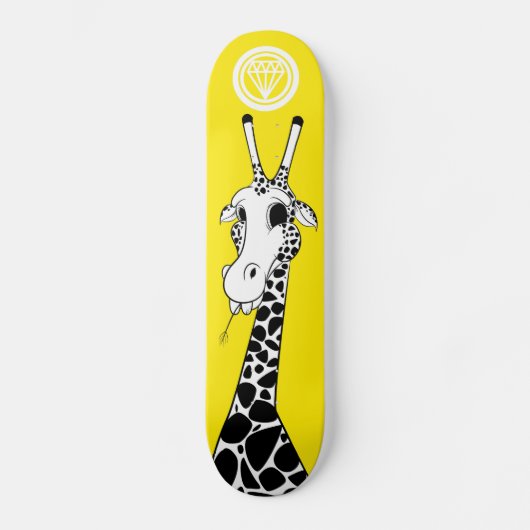 Giraffe Persoonlijk Skateboard (Voorkant)