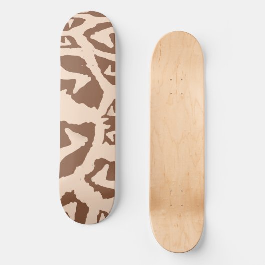 Giraffe Persoonlijk Skateboard (Voorkant)