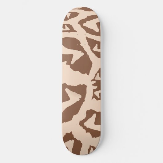 Giraffe Persoonlijk Skateboard (Voorkant)