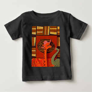 Giraffe Pet Art Print