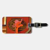 Giraffe Pet Art Print Bagagelabel (Voorkant horizontaal)