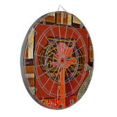 Giraffe Pet Art Print Dartbord (Voorkant Links)