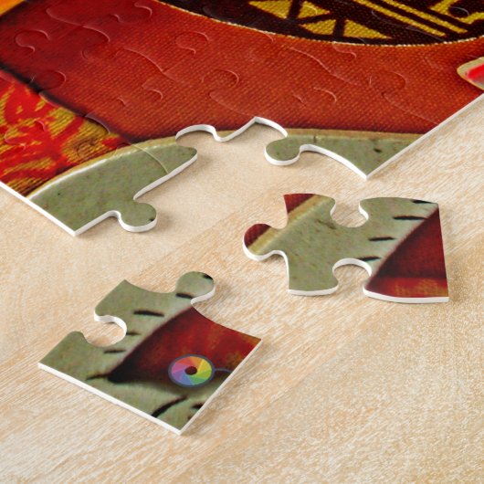 Giraffe Pet Art Print Legpuzzel (Zijkant)