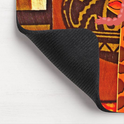 Giraffe Pet Art Print Muismat (Hoek)