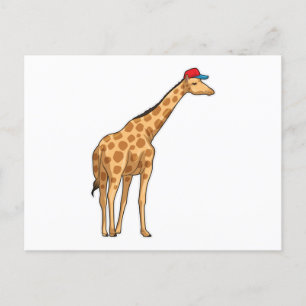Giraffe Pet Briefkaart