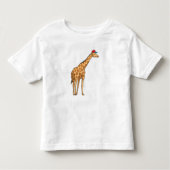 Giraffe Pet Kinder Shirts (Voorkant)