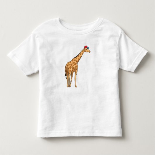 Giraffe Pet Kinder Shirts (Voorkant)