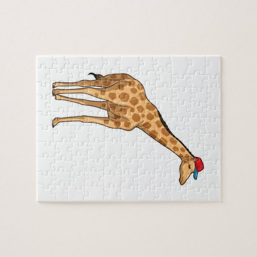 Giraffe Pet Legpuzzel (Horizontaal)