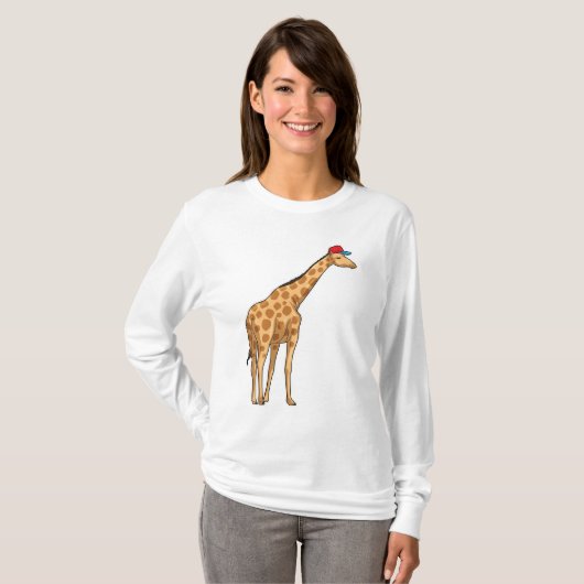 Giraffe Pet T-shirt (Voorkant volledig)