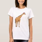 Giraffe Pet T-shirt (Voorkant)