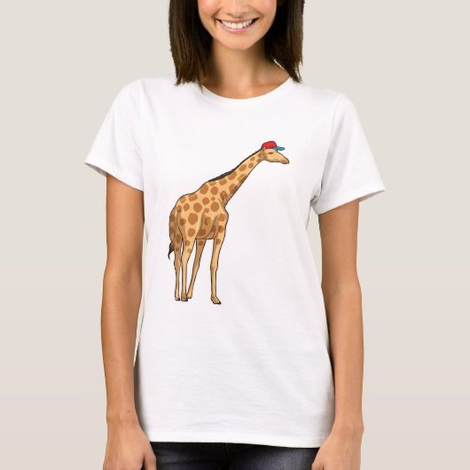 Giraffe Pet T-shirt (Voorkant)