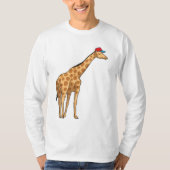 Giraffe Pet T-shirt (Voorkant)