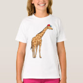 Giraffe Pet T-shirt (Voorkant)