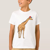 Giraffe Pet T-shirt (Voorkant)