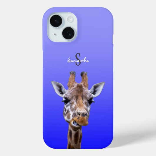Giraffe Phone Case (Achterkant)