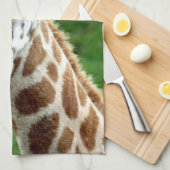 Giraffe Photo Kitchen Towel Theedoek (Quarter Fold)