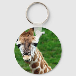 Giraffe Photo Sleutelhanger