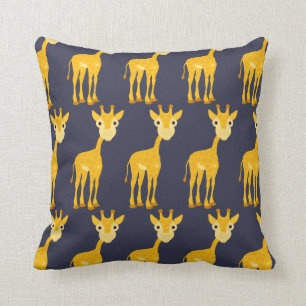 Giraffe Pillow - Illustratie afdrukken Kussen