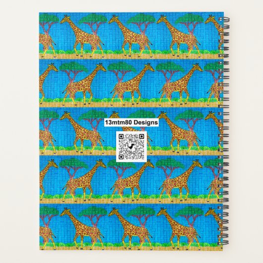 Giraffe - Planner (Achterkant)