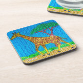 Giraffe - Plastic Onderzetter (Linkerzijde)