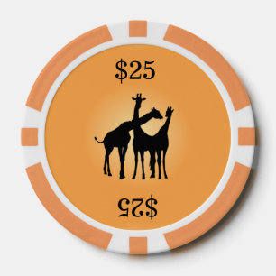 Giraffe Pokerchips